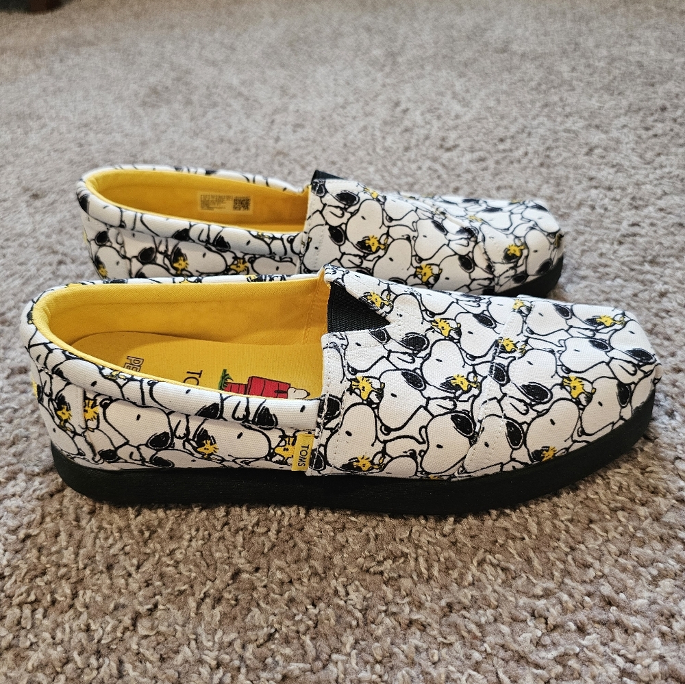 Toms X Peanuts Alp FWD Mens Size 8 - Picture 3 of 8